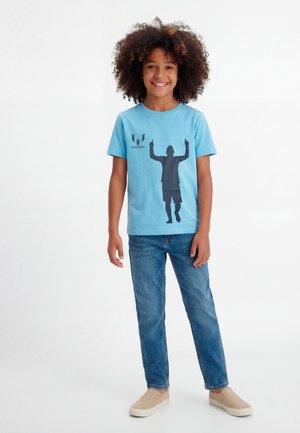 MESSI T-shirt con stampa - air blue