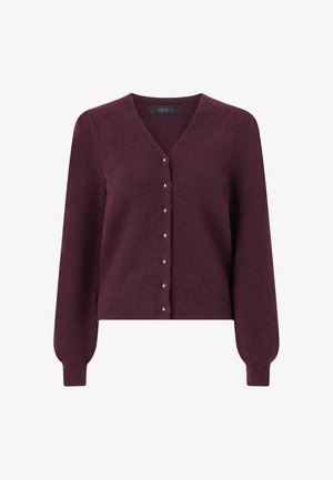 Ellos Collection, CARDIGAN MIT PUFFÄRMELN. - Vest - copper