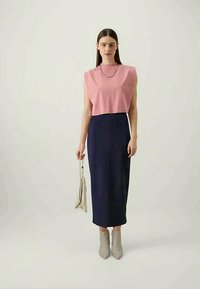 Pinko OMBRELLO GONNA - Gonna a tubino - blu eclissi totale