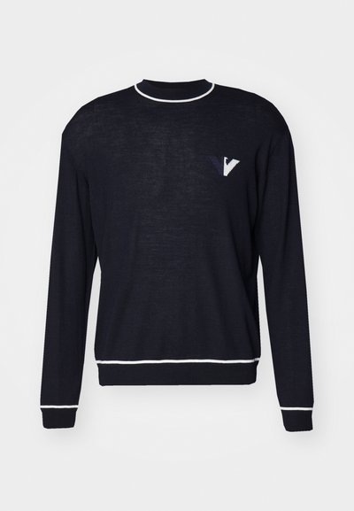 Emporio Armani Maglione - aquila navy