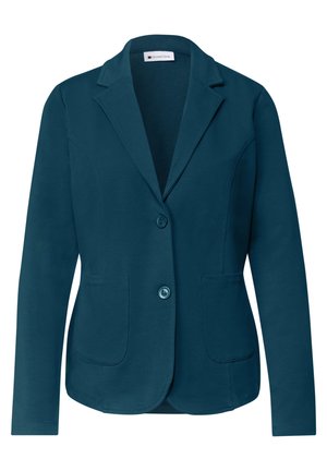 Street One, BASIC BLAZER IN UNIFARBE - Blazer - blue petrol
