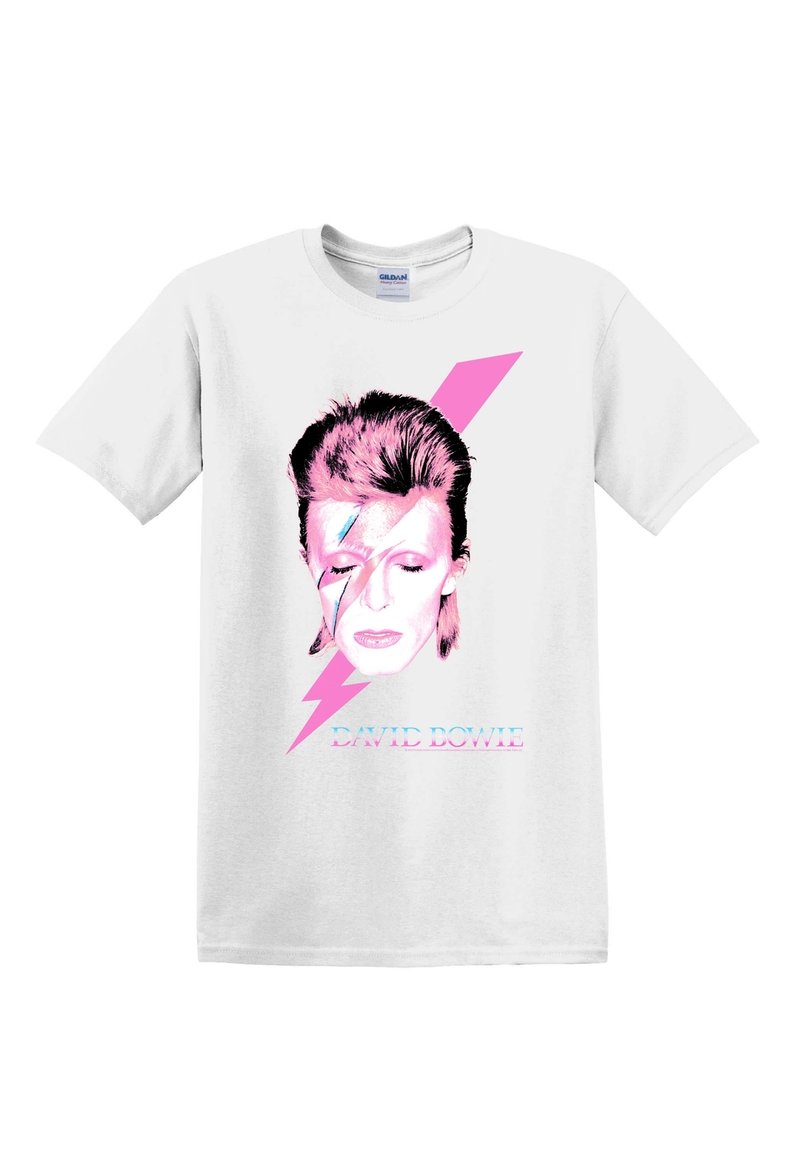 rockshirts DAVID BOWIE ALADDIN SANE   - T-shirt med print - white