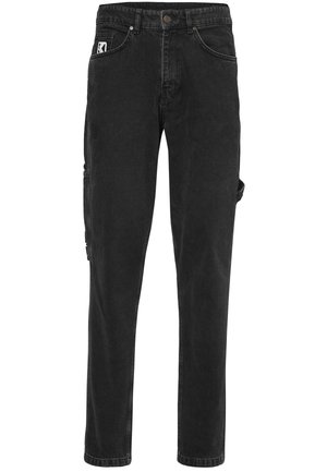 Karl Kani RETRO TAPERED WORKWEAR - Relaxed fit jeans - vintage black
