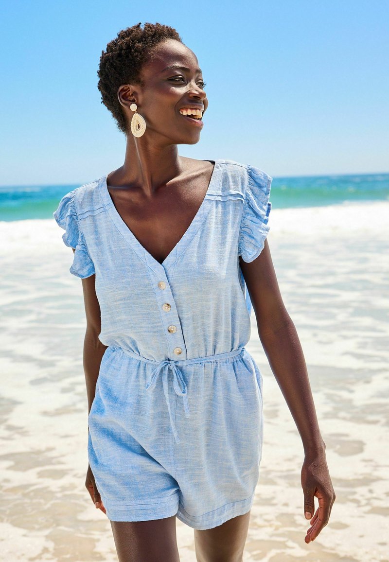 Áo Sơ Mi Benjamin Barker Calderwood Indigo Chambray – ThaiTuan Online