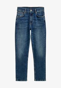 Niet geselecteerd, mid blue worn in