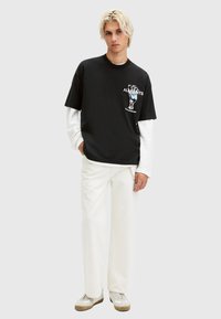 AllSaints Printtipaita - black