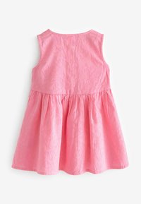 Next PEPLUM  REGULAR FIT - Nappali ruha - pink textured