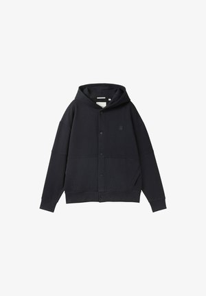 Užtrauktuku užsegamas treningas - heavy black