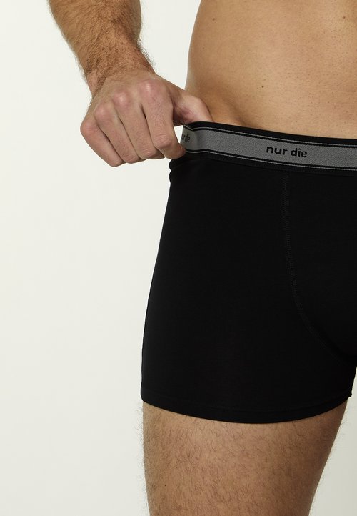 Nur Die Boxer Uomo In Cotone Stretch - Confezione Da 7 Pezzi, Vita Elasticizzata, Sospensorio Doppio Strato, Cuciture Piatte - copertina