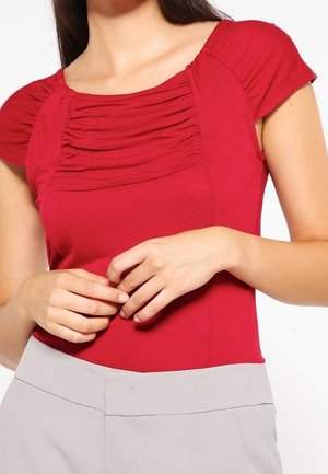 Anna Field Camiseta básica - red