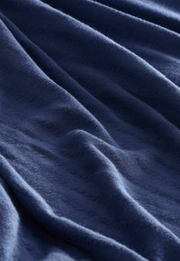 Laura Ashley SEERSUCKER LONG LINE LOUNGE - Dodatek za na plažo - blue