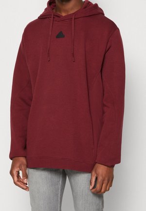 Jersey con capucha - dark red
