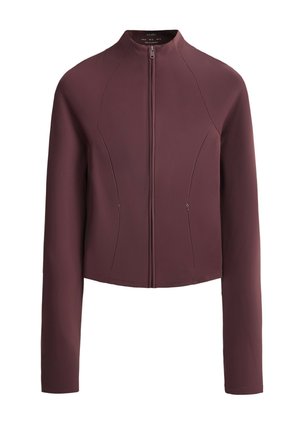 OYSHO, LIGHT AND WARM CROPPED TECHNICAL JACKET 32359332 - Veste légère - plum