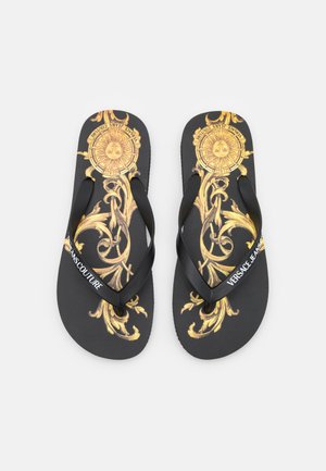 Infradito - black/gold