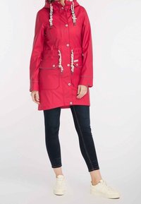 Schmuddelwedda Parkas - red