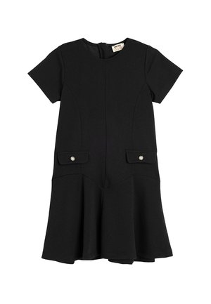 SHORT SLEEVE - Vestido informal - black