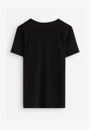 Lindex T-shirt basic - black