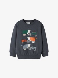 Ikke valgt, ombre blue print tractors