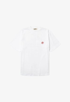 Woodbird, BAINE CARP TEE - Trükipildiga T-särk - white