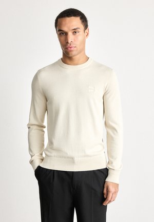 KANOVANO - Strickpullover - silver-coloured