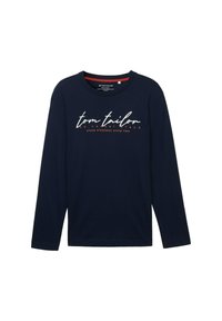 TOM TAILOR Long sleeved top - sky captain blue
