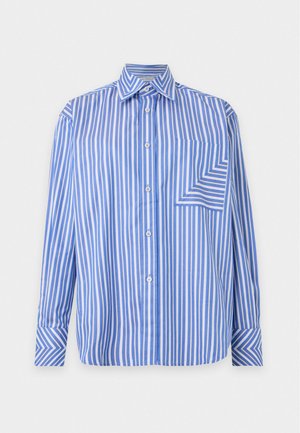 Victoria Beckham, POCKET DETAIL SHIRT - Риза с копчета - blue/white