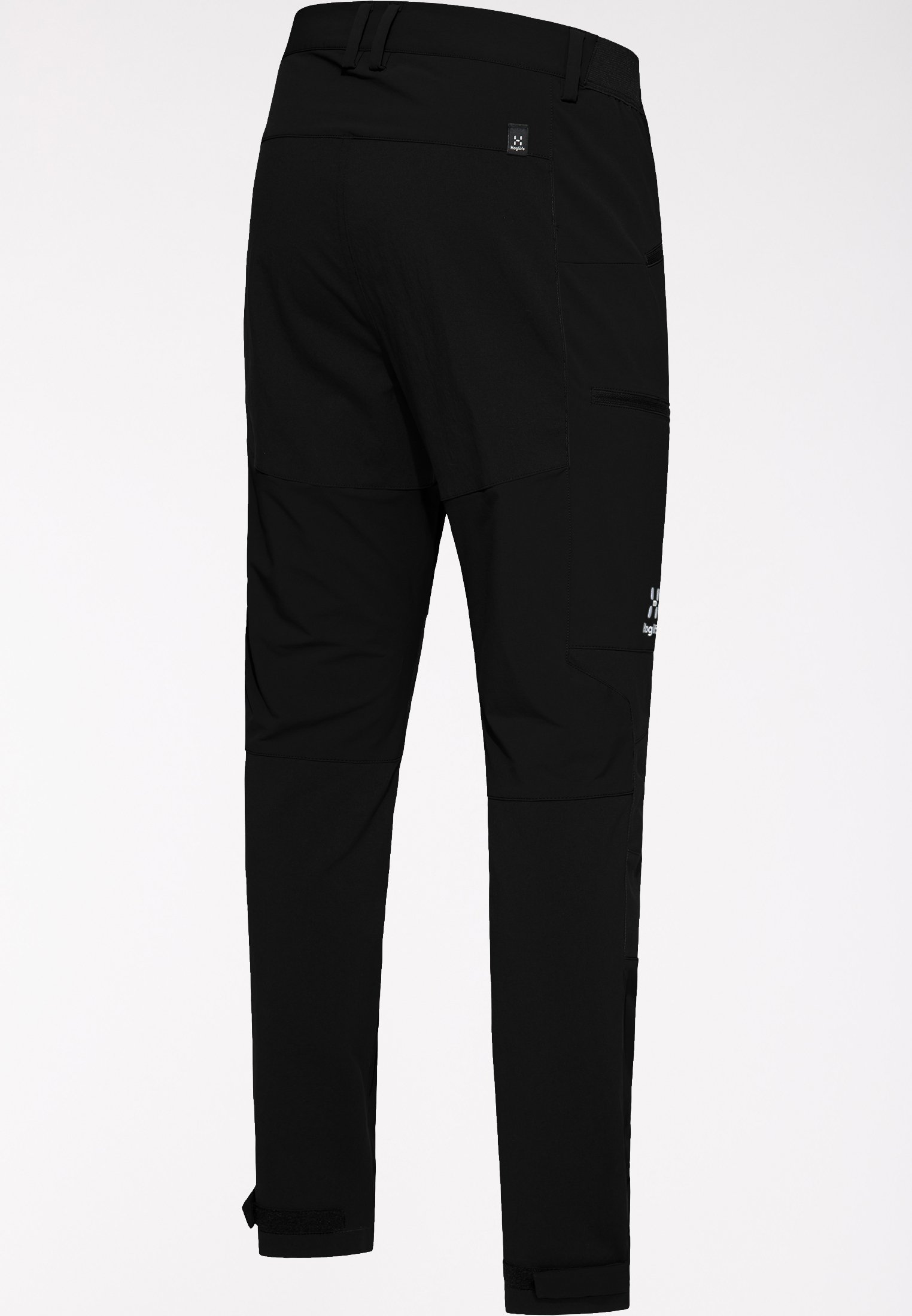 Pantalon Randonnée Haglöfs Mid Slim Homme - Noir - Tissu Recyclé Extensible