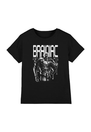 Cotton Soul, INJUSTICE 2: EVERY BATTLE DEFINES YOU BRAINIAC UNISEX - Print T-shirt - black
