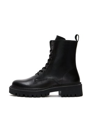 Botines con plataforma - black