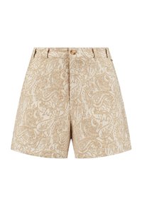 Rövidnadrágok - white paisley jacquard