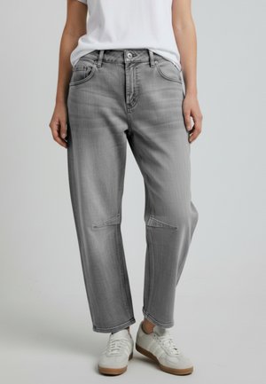 CALM SHAPE - Jeans Straight Leg - light grey denim