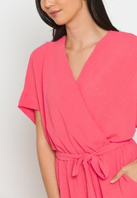 LolaLiza WITH KIMONO EFFECT - Jumpsuit - coral pink