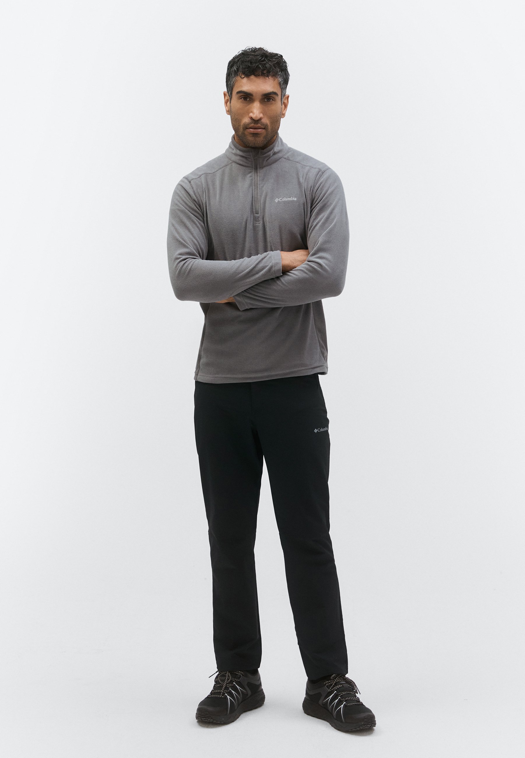 Columbia KLAMATH RANGE II HALF ZIP - Fleece jumper - grau/grey