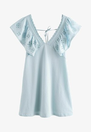 Next EMBROIDERED - REGULAR FIT - Freizeitkleid - blue