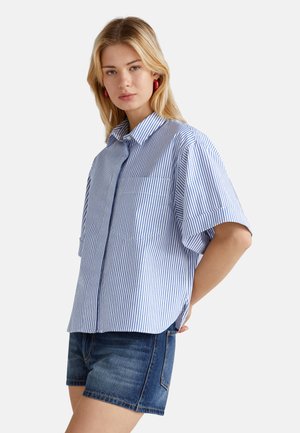 United Colors of Benetton STRIPED BOXY FIT - Camicia - multicolor