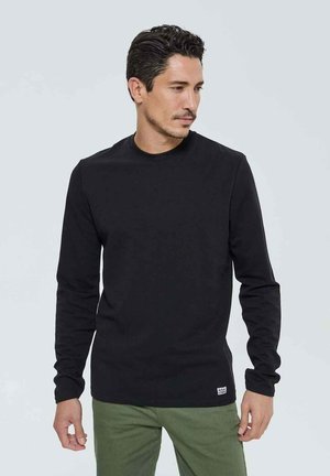 ASIPLY - T-shirt à manches longues - black