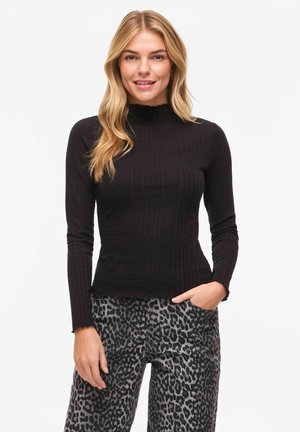 VIBRADIE STEHKRAGEN - Topper langermet - black