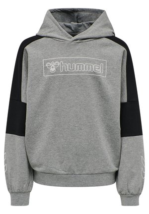 Hummel BOXLINE HOODIE UNISEX - Sweatshirt - medium melange