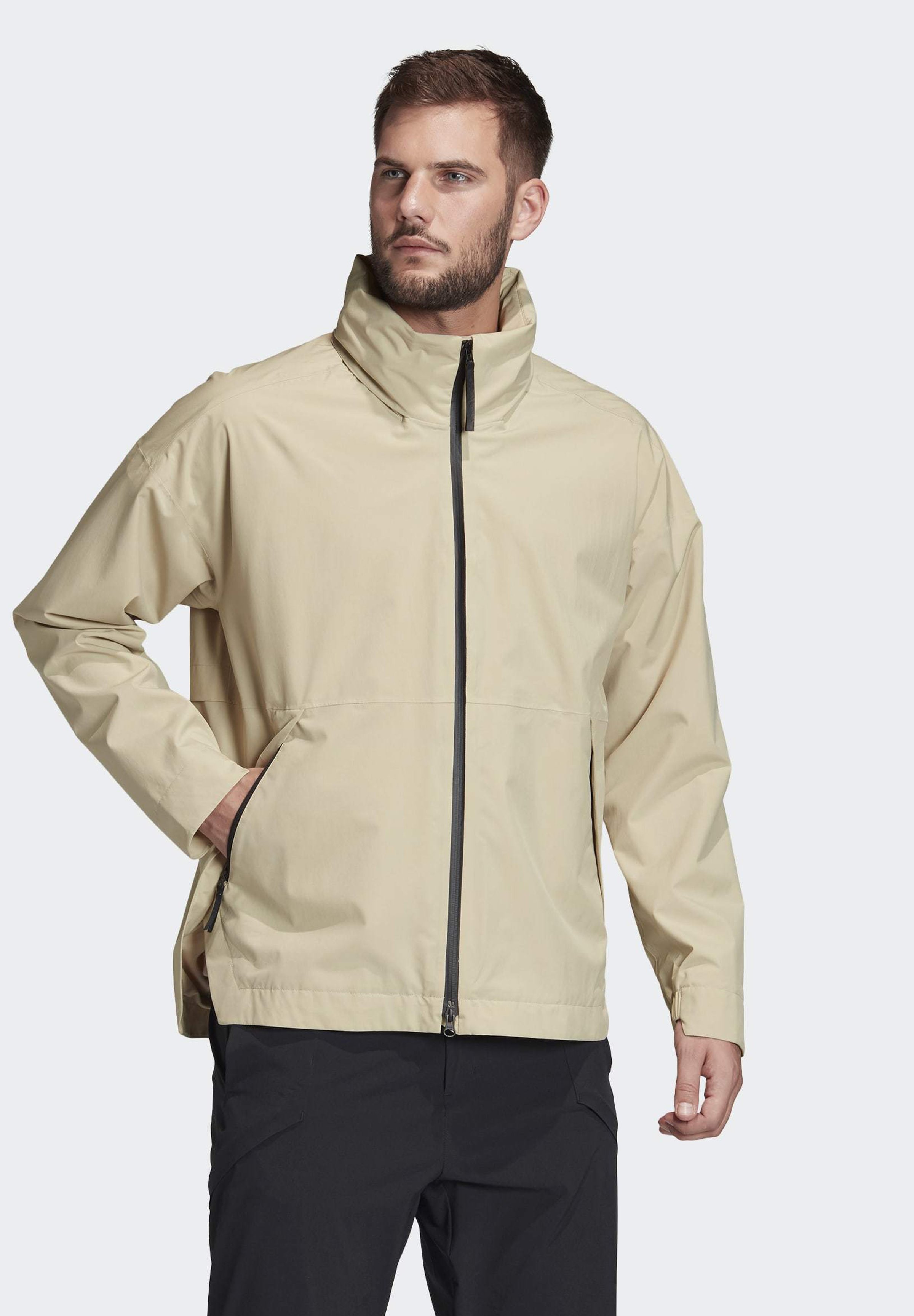 adidas beige jacket