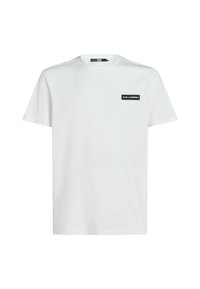 RUBBER PATCH - Tricou basic - white