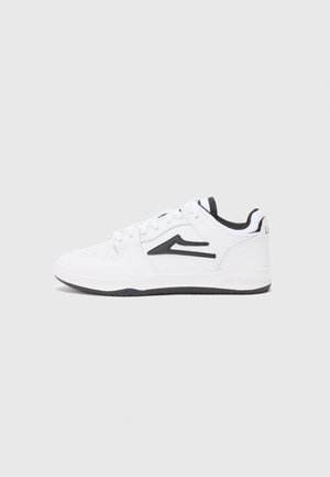 Lakai TELFORD LOW UNISEX - Sneaker low - white/black