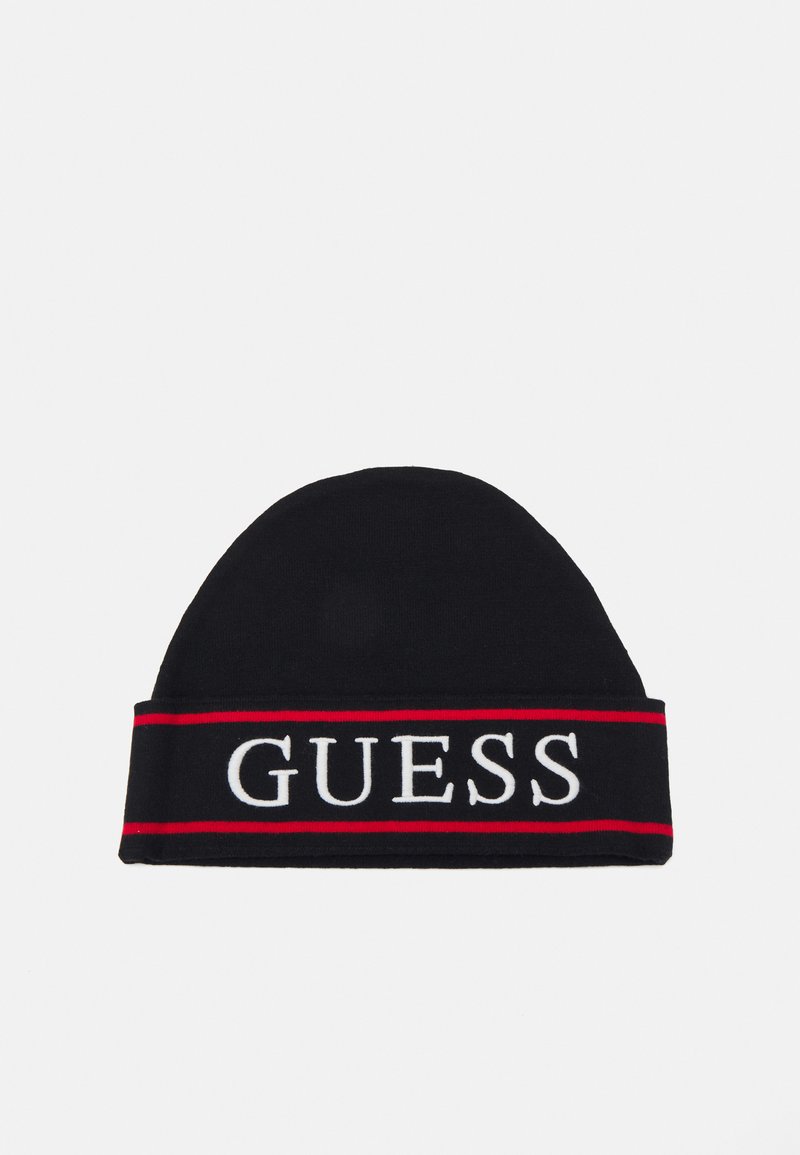 Guess JUNIOR BEANIE HAT UNISEX - Berretto - jet black