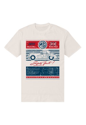 BRITISH MOTOR HERITAGE MG - T-shirt print - natural