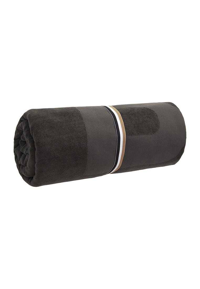 BOSS Home Serviette de bain noir