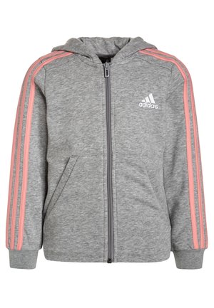 Felpa con zip - grey