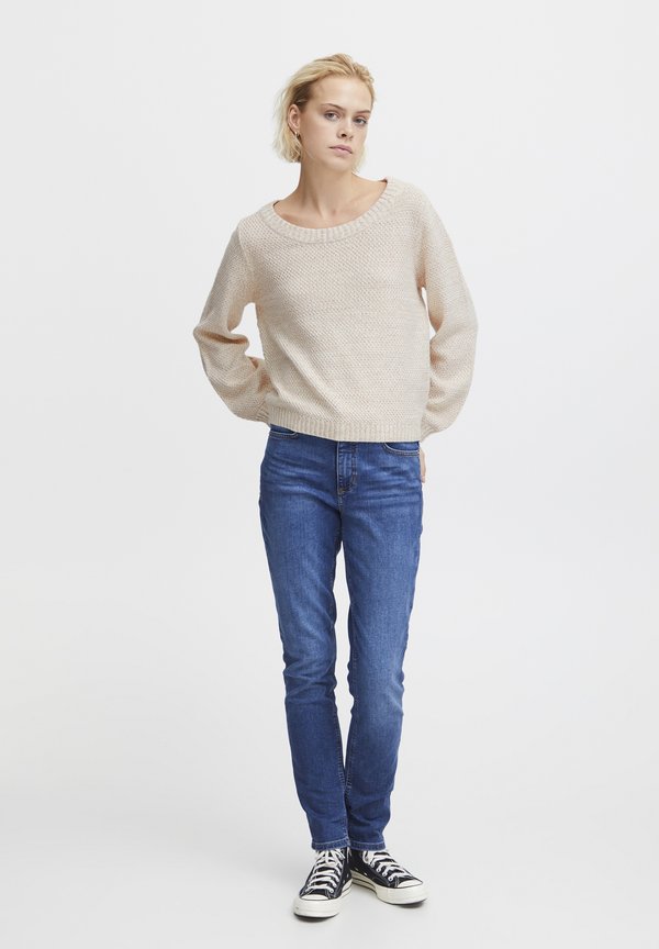 IHNOELLE - Jumper - tapioca melange4