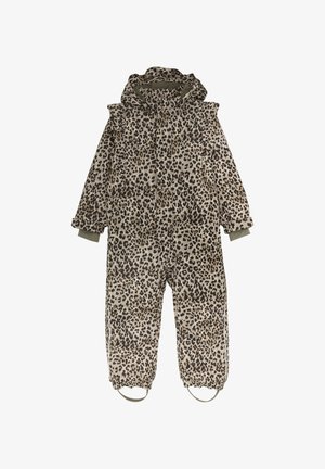 EN FANT WITH FRILLONG SLEEVES - Regenanzug - pine bark