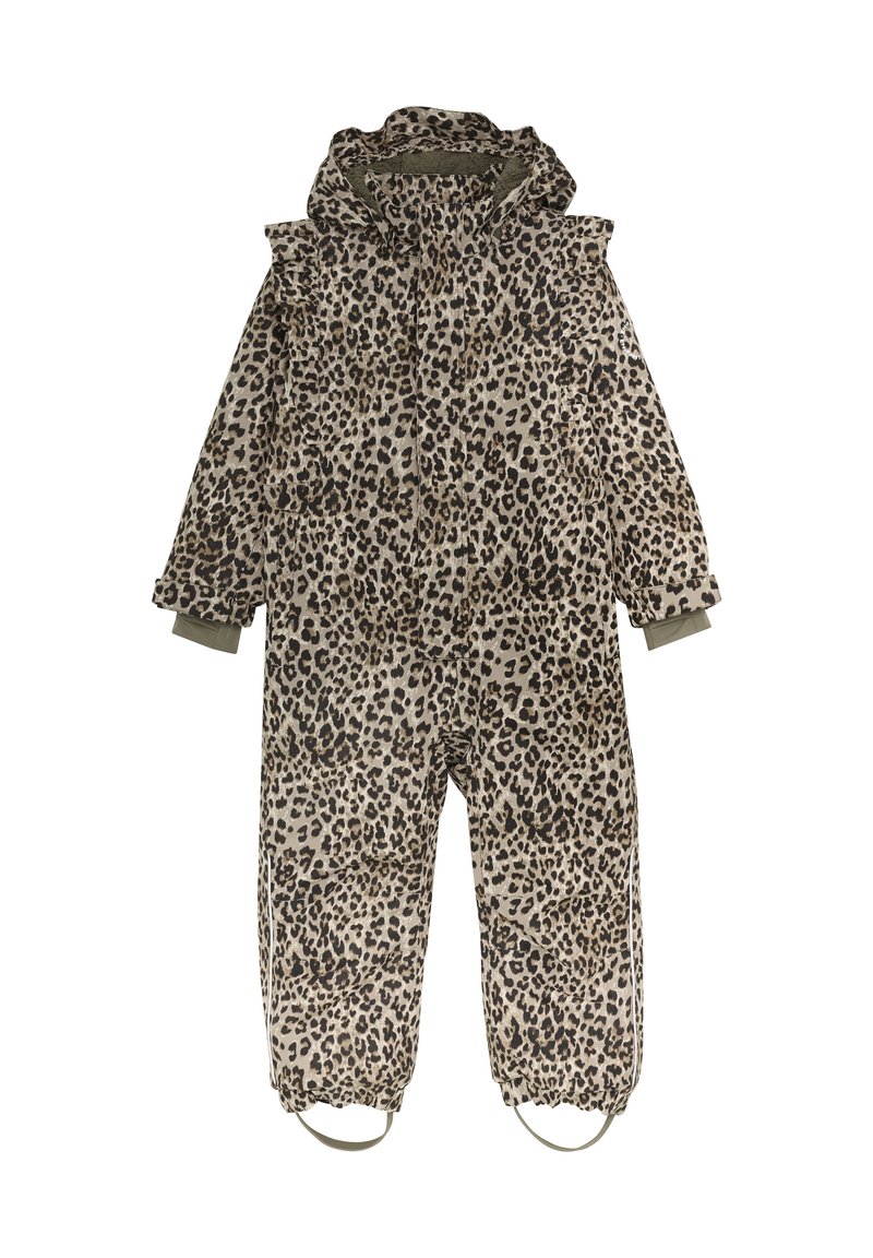 EN FANT WITH FRILLONG SLEEVES - Regenpak - pine bark