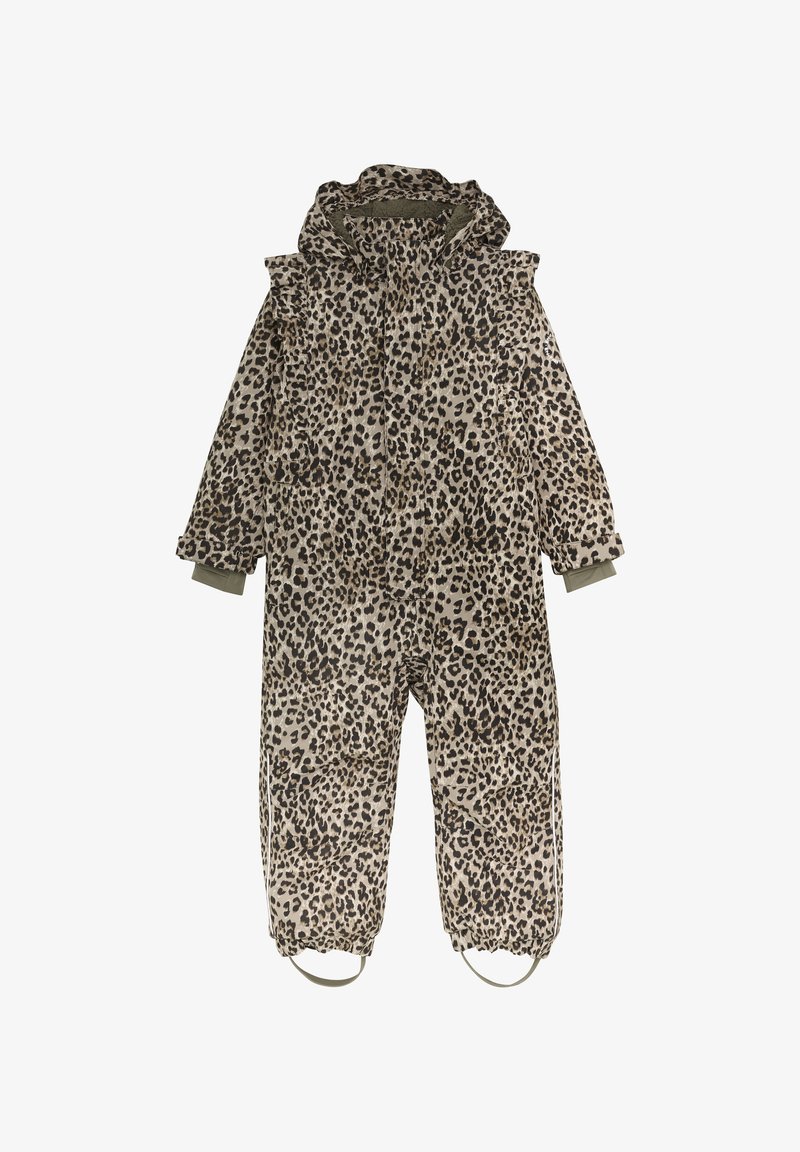 EN FANT WITH FRILLONG SLEEVES - Regenpak - pine bark