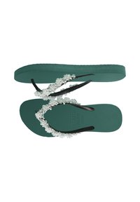 Uzurii PRECIOUS BLOOM  - T-bar sandals - forest green